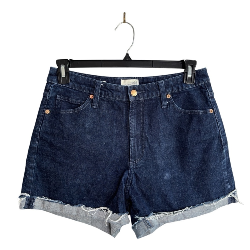 Universal Thread Denim Jean Shorts Vintage Midi Womens Size 8 Stretch Denim